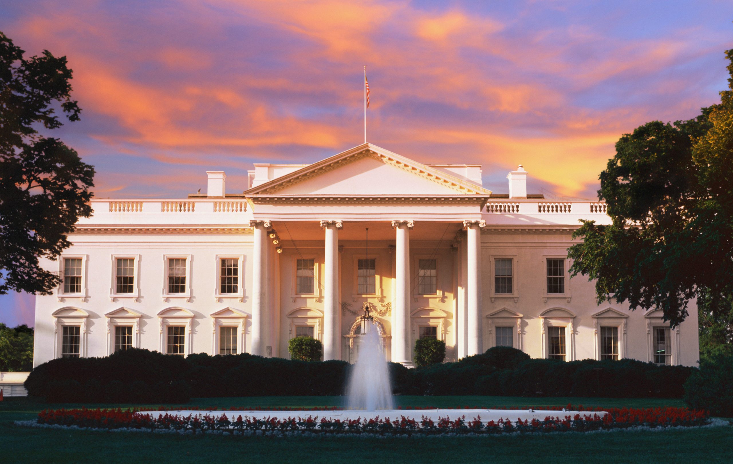 The White House, Washington D.C. at dusk